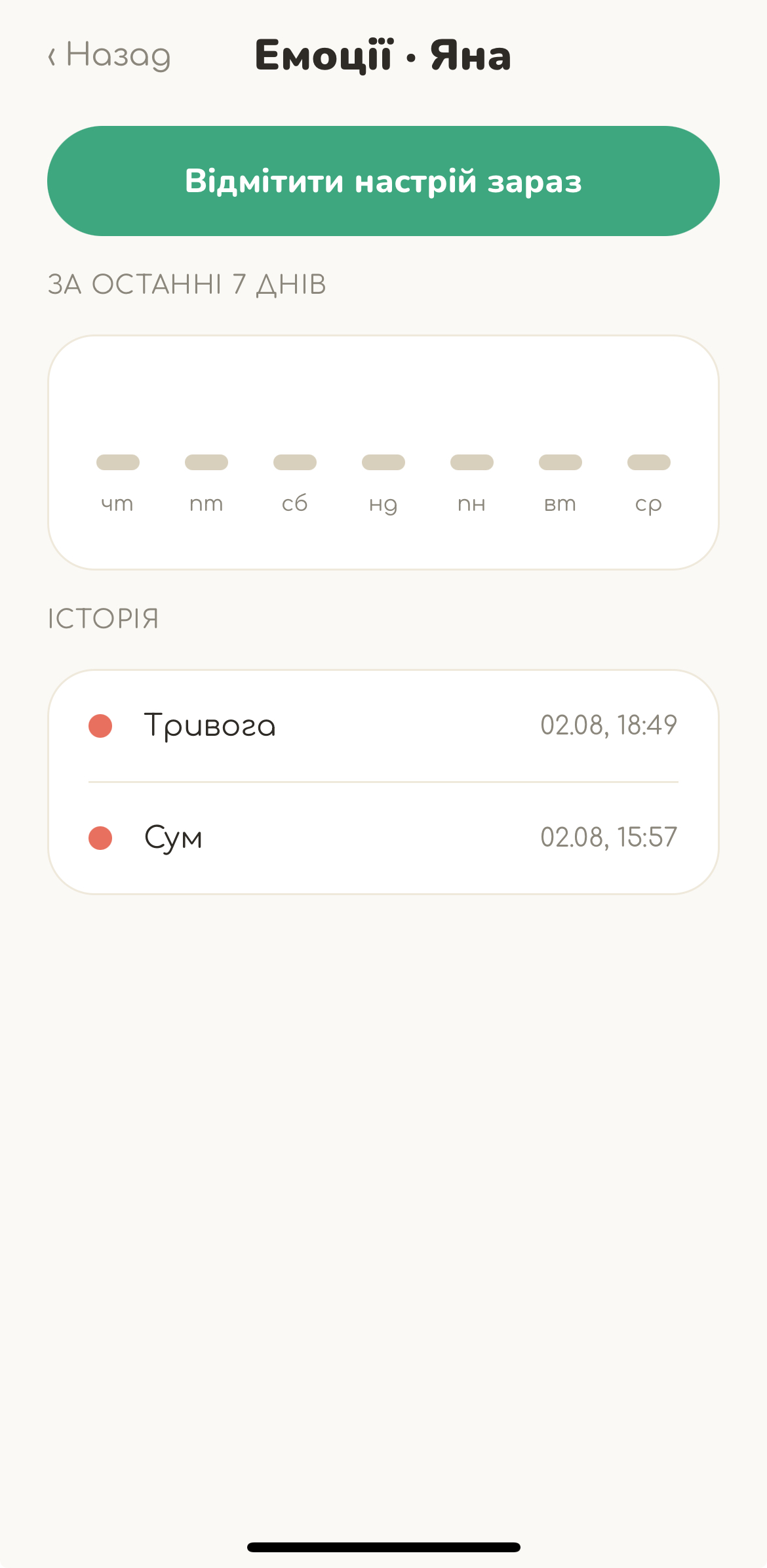 Відстеження настрою